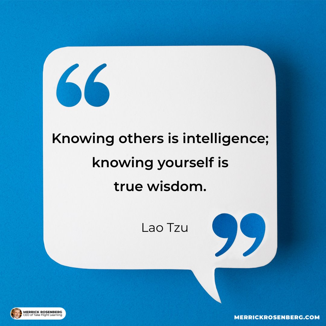 MerrickR's tweet photo. Understanding others helps you navigate relationships. 

Understanding yourself helps you recognize the assumptions and habits you bring into them. Personality Intelligence requires both. https://t.co/R1koKX9kX1