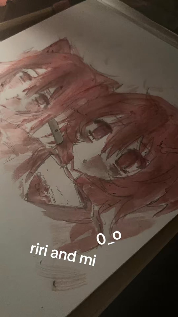 cuqcke's tweet photo. old drawing I did 😳 @tinsiepout https://t.co/pS82rmoekk