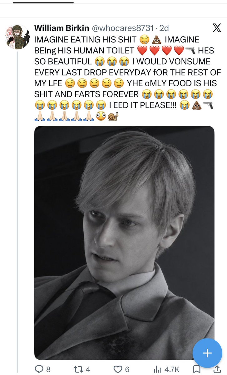 Universeledfree's tweet photo. @whocares8731 @cabrid_ i’d insult you but you look like you know exactly who you are. 

you shit eating dumbfounded unoriginal idiot stuck between the asscheeks you call home. 

i’d tell you to pick up a book but if shit ain’t on it, you’re not interested. https://t.co/Q3jKA1lGxQ
