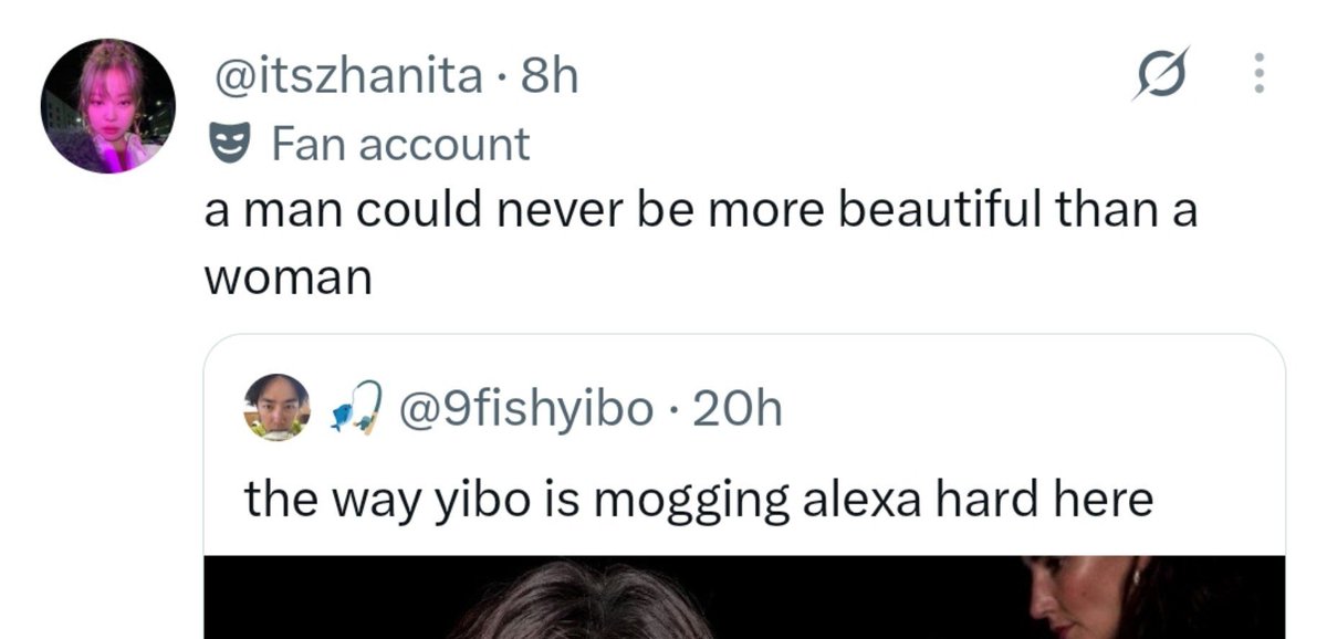 rits85yb's tweet photo. Untalented ugly Leech Xiao Zhan’s fans are creating many fake setup ac here &amp; even using women to spread hate against Yb, just coz ugly red parasite Xz wasn’t invited to Fashion Week. Meanwhile,Yibo was invited for 3 luxury brands,&amp;  many more luxury brands are still queuing up.. https://t.co/Kw2COVUAq2