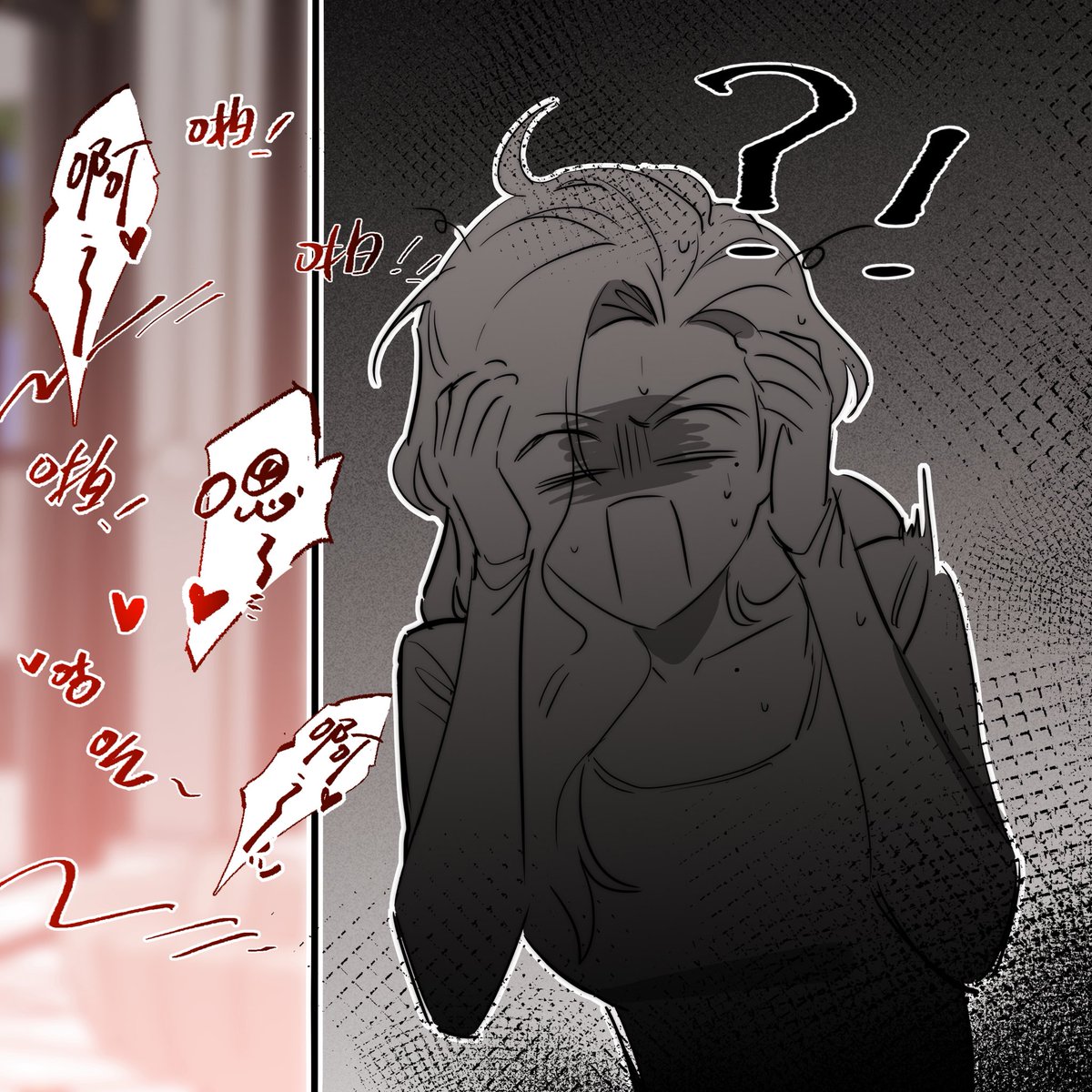 hapojun46's tweet photo. If the stepmom Wanxing accidentally time-traveled 5 years into the future and saw herself…🤣
(Just a little bonus what-if——no impact on the main story.)
#SharedSlumber #gl #yuri #oc #wlw https://t.co/ls63lzZJqI