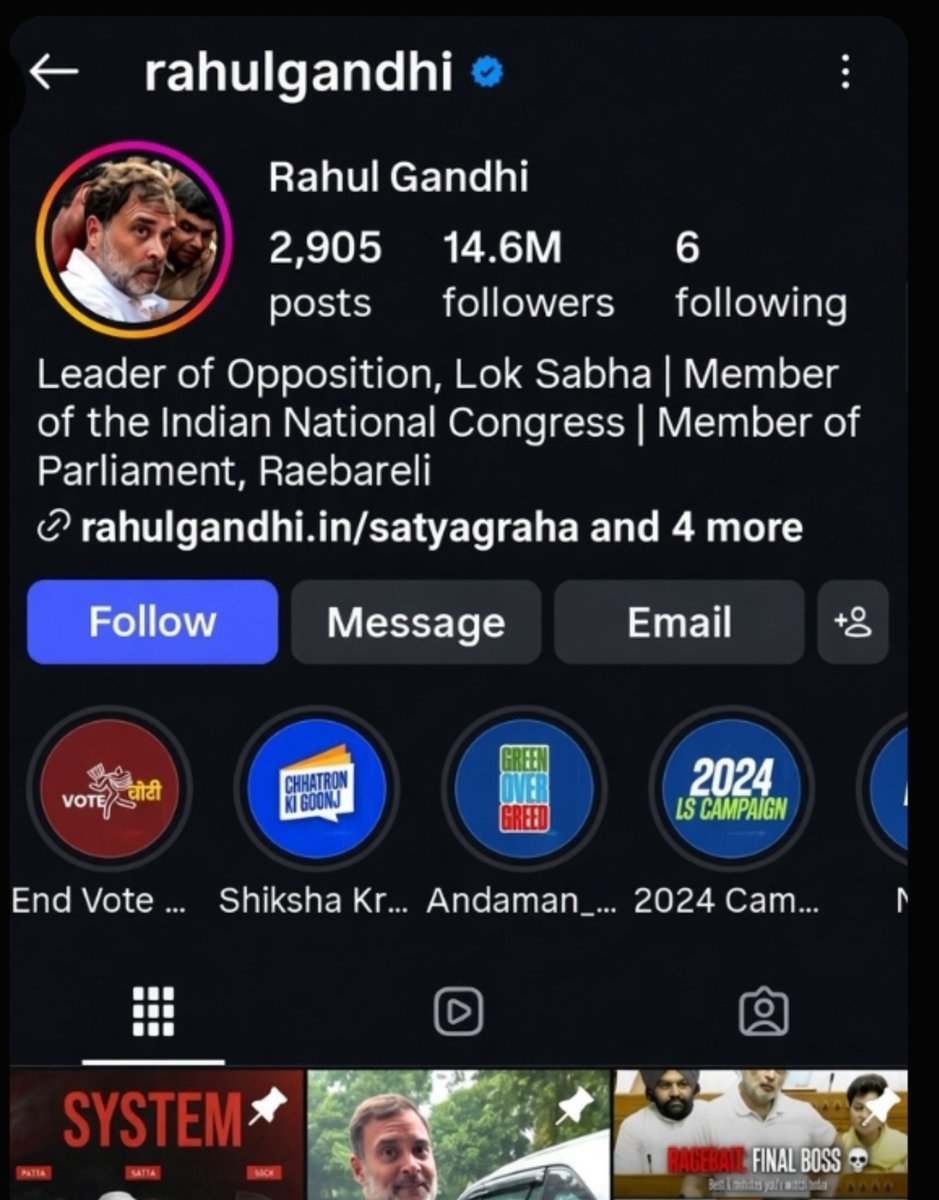 EndOfBhajpila's tweet photo. More than 1 million people followed Rahul Gandhi after he was detained. 🔥 https://t.co/Pyoa3GS94L