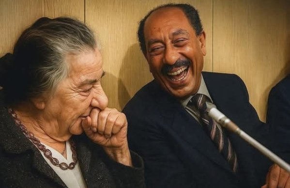 Happiness_owner's tweet photo. - قوليلي يا جولدا ٠٠ هو بارليف كان خط ولا كارت ..؟!
= بس بقي يا سادات
- طب عاصمة السودان إيه ..؟!!!
= إختشي يا سادات 😂 https://t.co/49hppOJ9AB