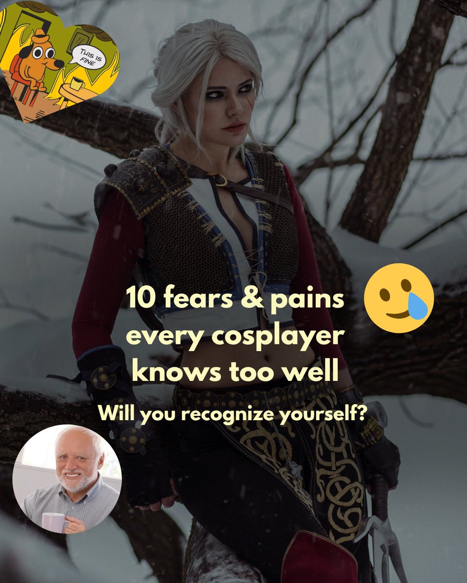 miravale_cos's tweet photo. Posting just 3 and the rest you can see on Instagram 😉
#cosplay #cosplaymeme #memes #cosplaygirl #thewitchercosplay https://t.co/4QEtoPgivk