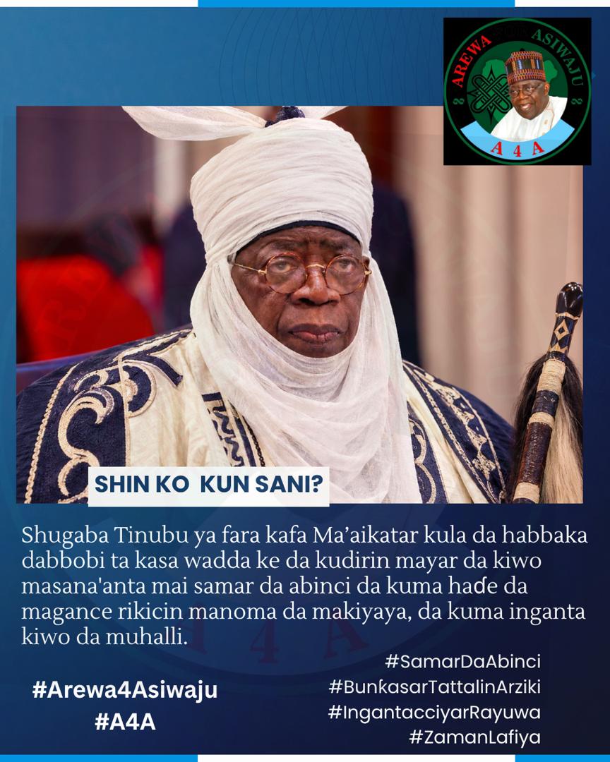 Arewa4Asiwaju's tweet photo. Shugaba Tinubu ya fara kafa Ma'aikatar kula da habbaka
dabbobi ta kasa wadda ke da kudirin mayar da kiwo masana'anta mai samar da abinci da kuma hade da
magance rikicin manoma da makiyaya, da kuma inganta kiwo da muhalli.

#ArewaForAsiwaju
#A4A https://t.co/8URib9j9fy