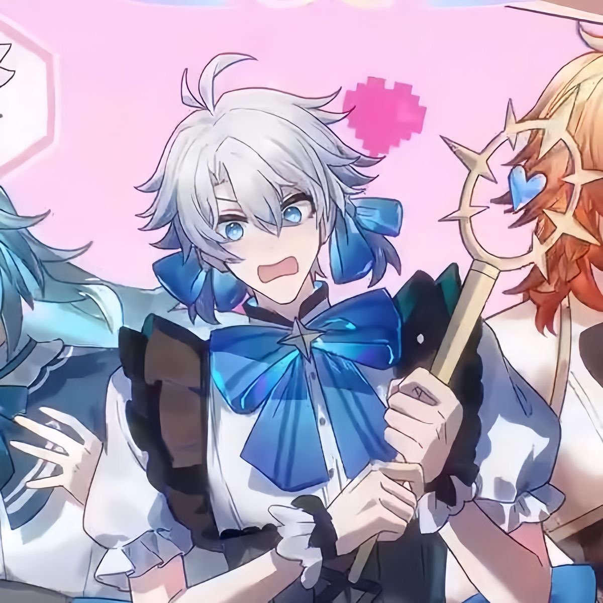 phaisuki's tweet photo. THE MINI PIGTAILS 😭 THE BIG ASS WAND 😭 LOOK AT MY EMANATOR OF DESTRUCTION GUYS 😭 WE’RE NOT REACHING ERA NOVA ATP 😭 https://t.co/CRTPJukUnx