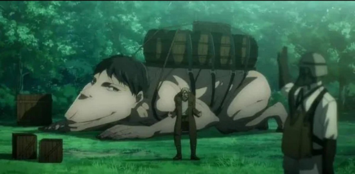 iamjudyyyyyyyy's tweet photo. If I spent my entire life training to become a Titan shifter and I get the Cart Titan, I'd immediately betray Marley. https://t.co/oA6tYzvrJo