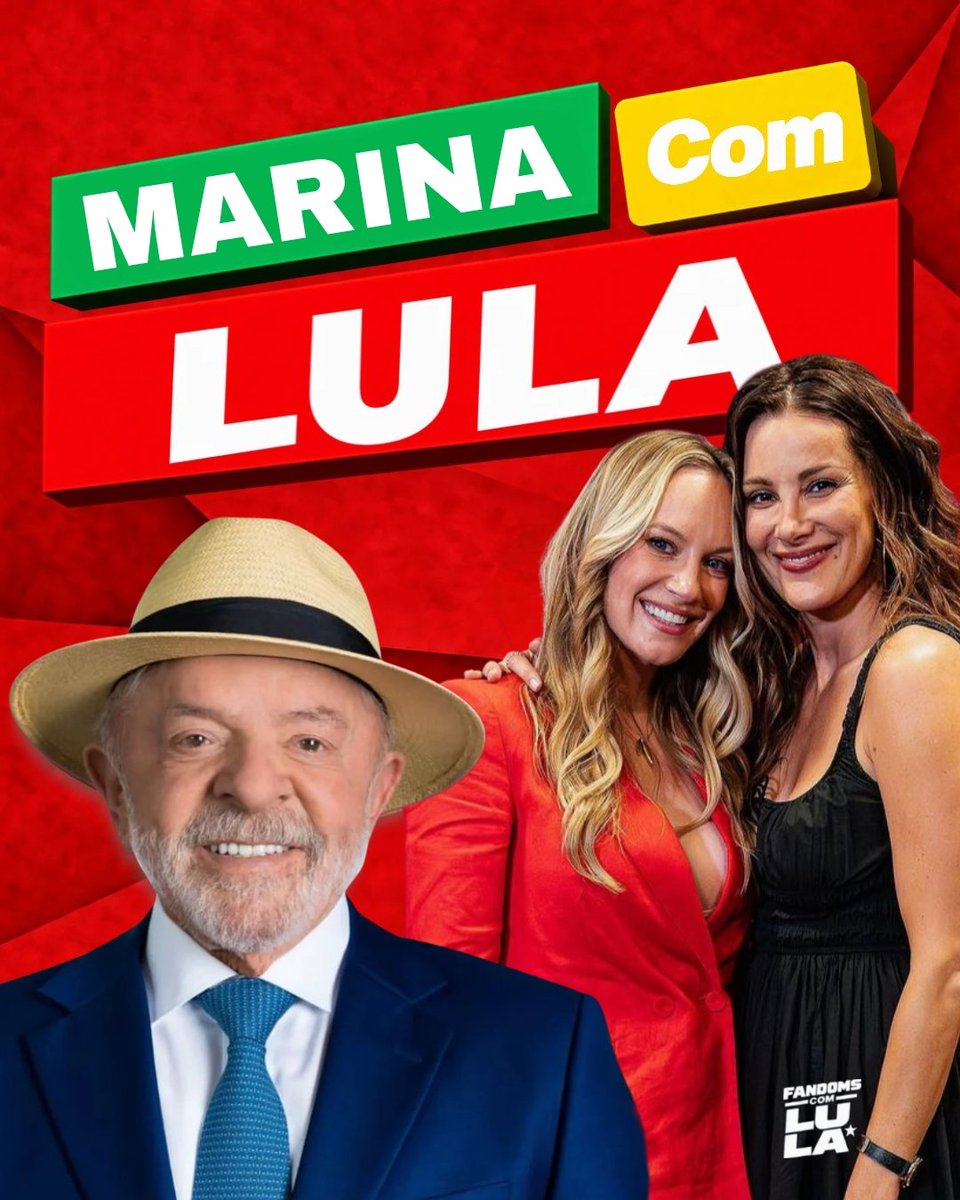 SpampSource's tweet photo. CADA VOTO IMPORTA! 

FÃS DE MARINA, SEGUNDO TURNO É LULA 13 ⭐️ 

#FandomsComLula https://t.co/LQkhTgtu8b
