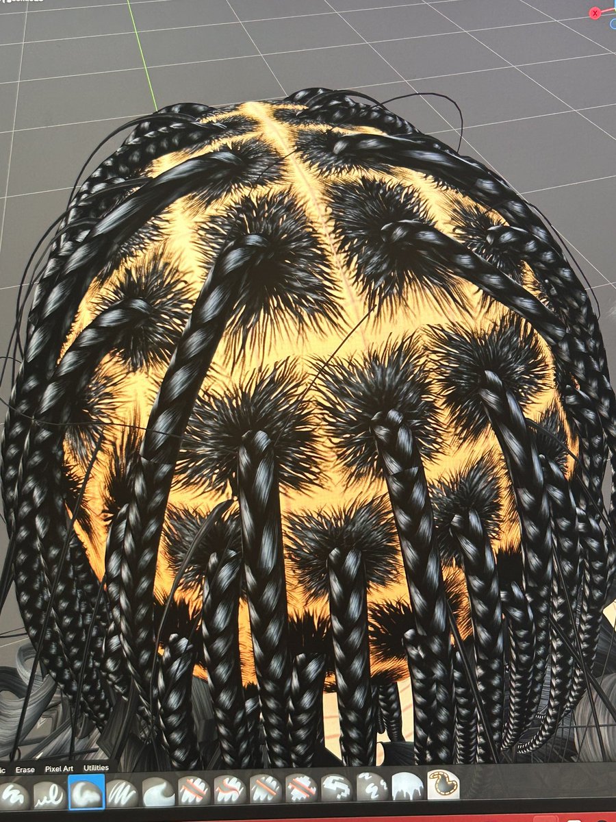 kikovanity's tweet photo. made some french curls! i’m very proud of the hair base because i lowkey hated the last one 😭 https://t.co/Nr0qw84od1