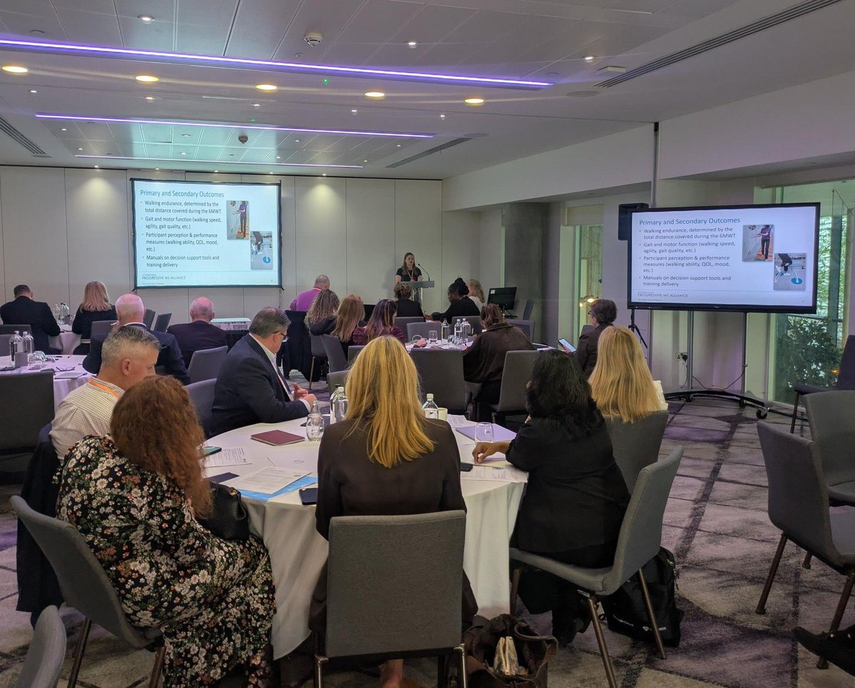 MSIntFederation's tweet photo. This afternoon, #MSIFLondon2026 continued with a workshop on wellbeing and quality of life for people affected by MS. It showcased wellbeing research from the International Progressive MS Alliance and inspiring wellbeing initiatives from MS organisations around the world. 🌍 https://t.co/kqJcAAO9ve