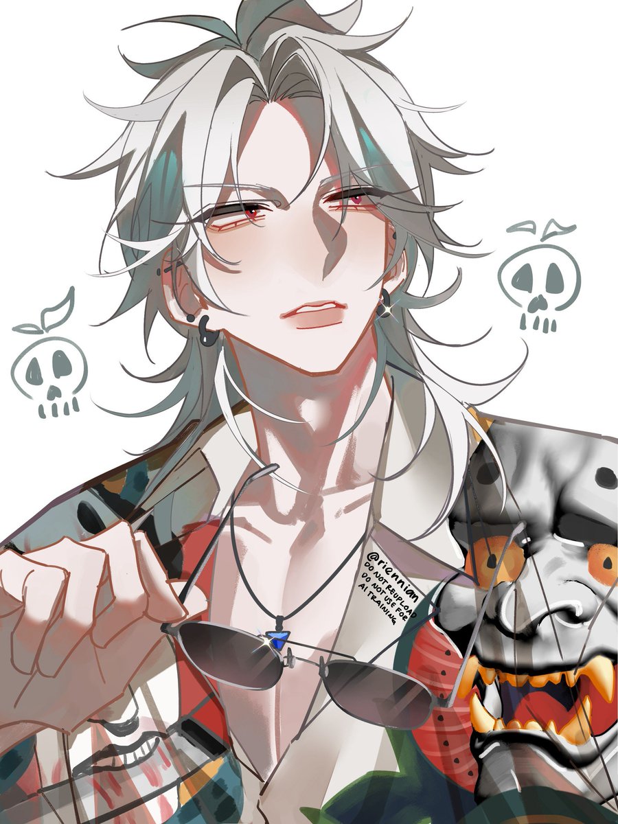 riennian's tweet photo. #ヒプマイ12thライブ

Samatoki-sama's tattoo and outfit is really stands out！！！！ https://t.co/UMBzFVO0pr