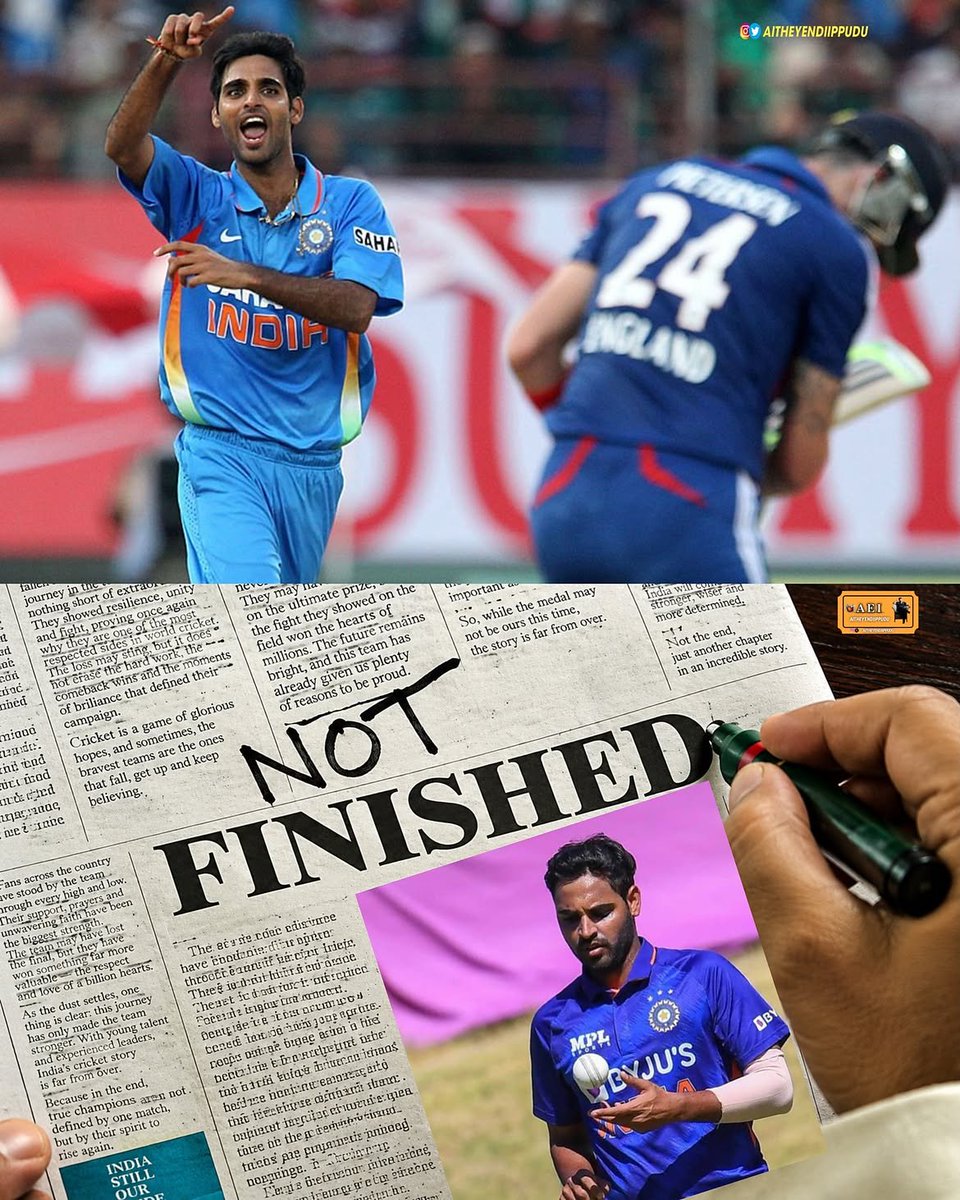 ramladdu6's tweet photo. Bhuvi Bhuvi Bhuvi 
He did it 
#bhuvi #indvsnz #comeback https://t.co/gJIfOpaQDG
