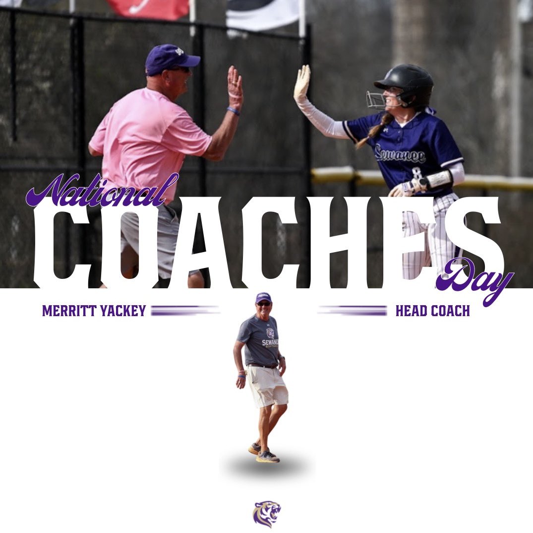 SoftballSewanee's tweet photo. “A good coach can change a game. A great coach can change a life.” — John Wooden
Happy National Coaches Day! https://t.co/4oszVR8K7B
