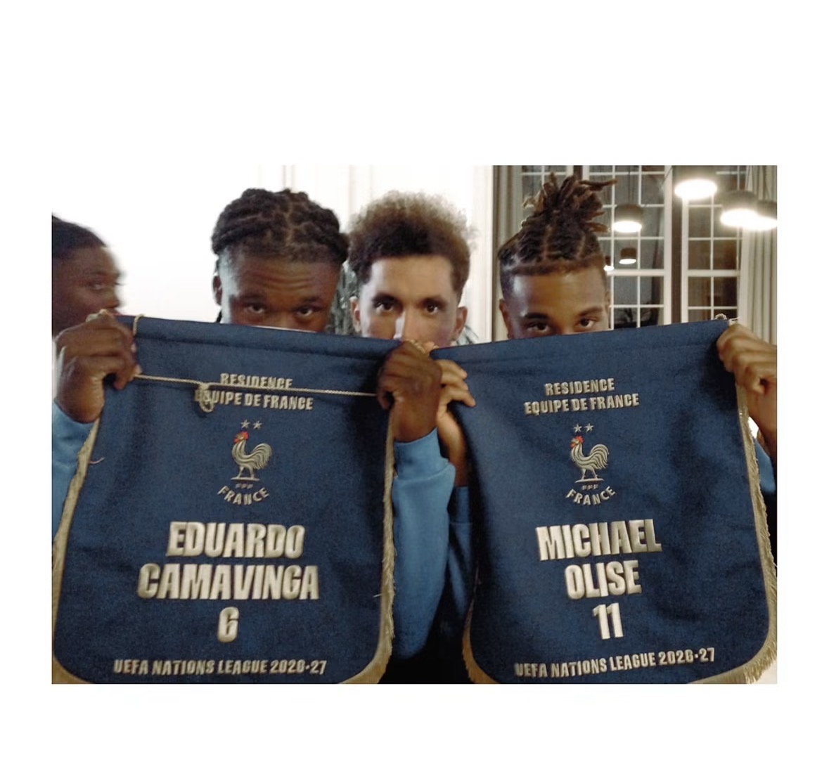 MadridXtra's tweet photo. 🇫🇷 Eduardo Camavinga x Rayan Cherki x Michael Olise 🇫🇷 https://t.co/OV9KYrjFbR