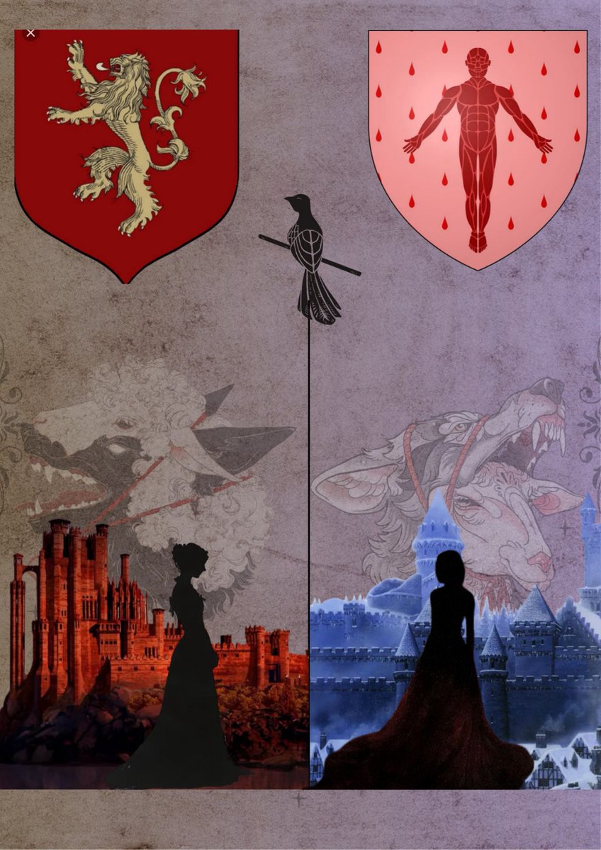 sansaxjeyne's tweet photo. parallels | foils: sansa and jeyne 
#sansaweek2026 https://t.co/wDdsFZ9DHF