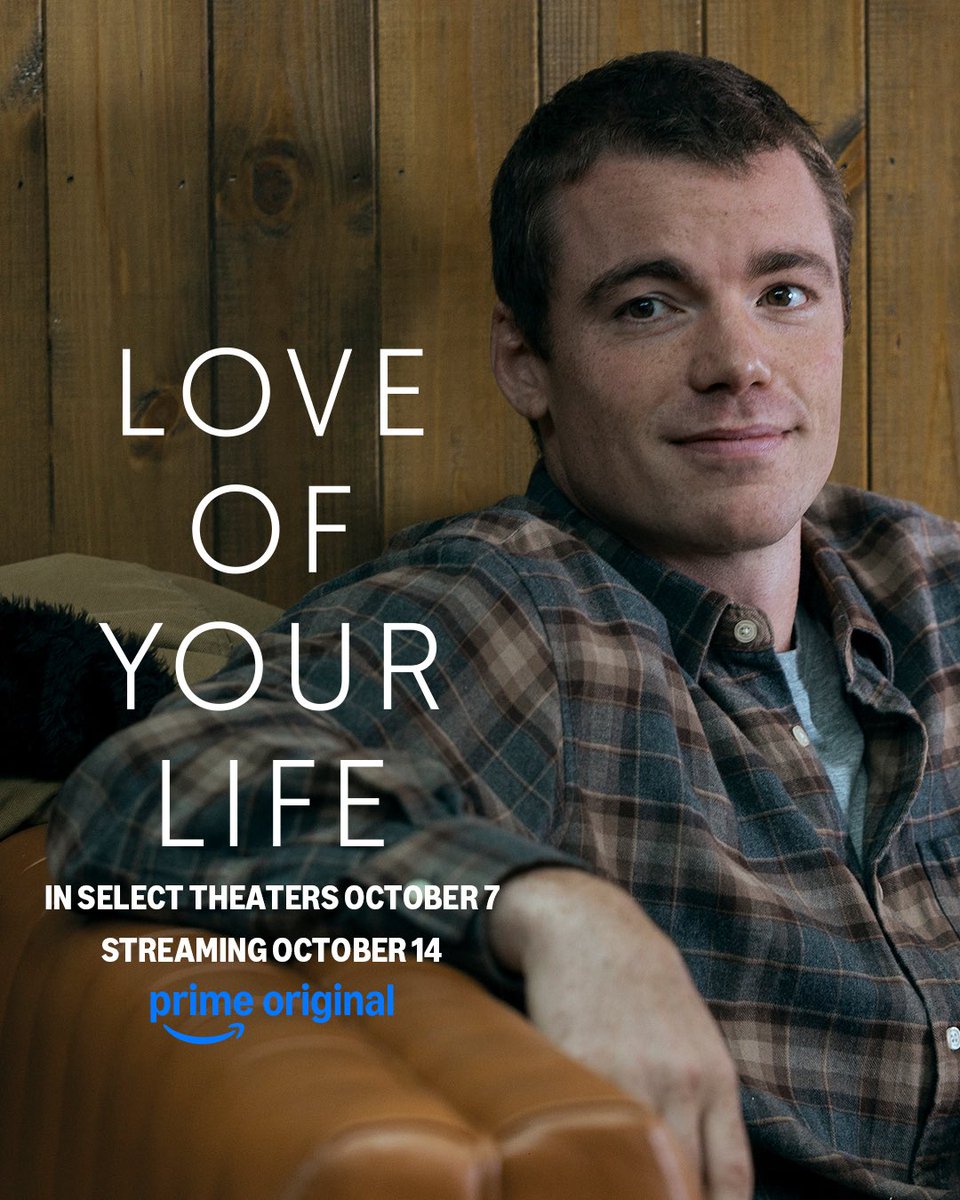 FilmUpdates's tweet photo. Margaret Qualley, Aaron Pierre, Patrick Schwarzenegger and Gabriel Basso star in Rachel Morrison’s ‘LOVE OF YOUR LIFE.’

In select theaters tomorrow, streaming on Prime Video from October 14. https://t.co/y8GXABzwX0