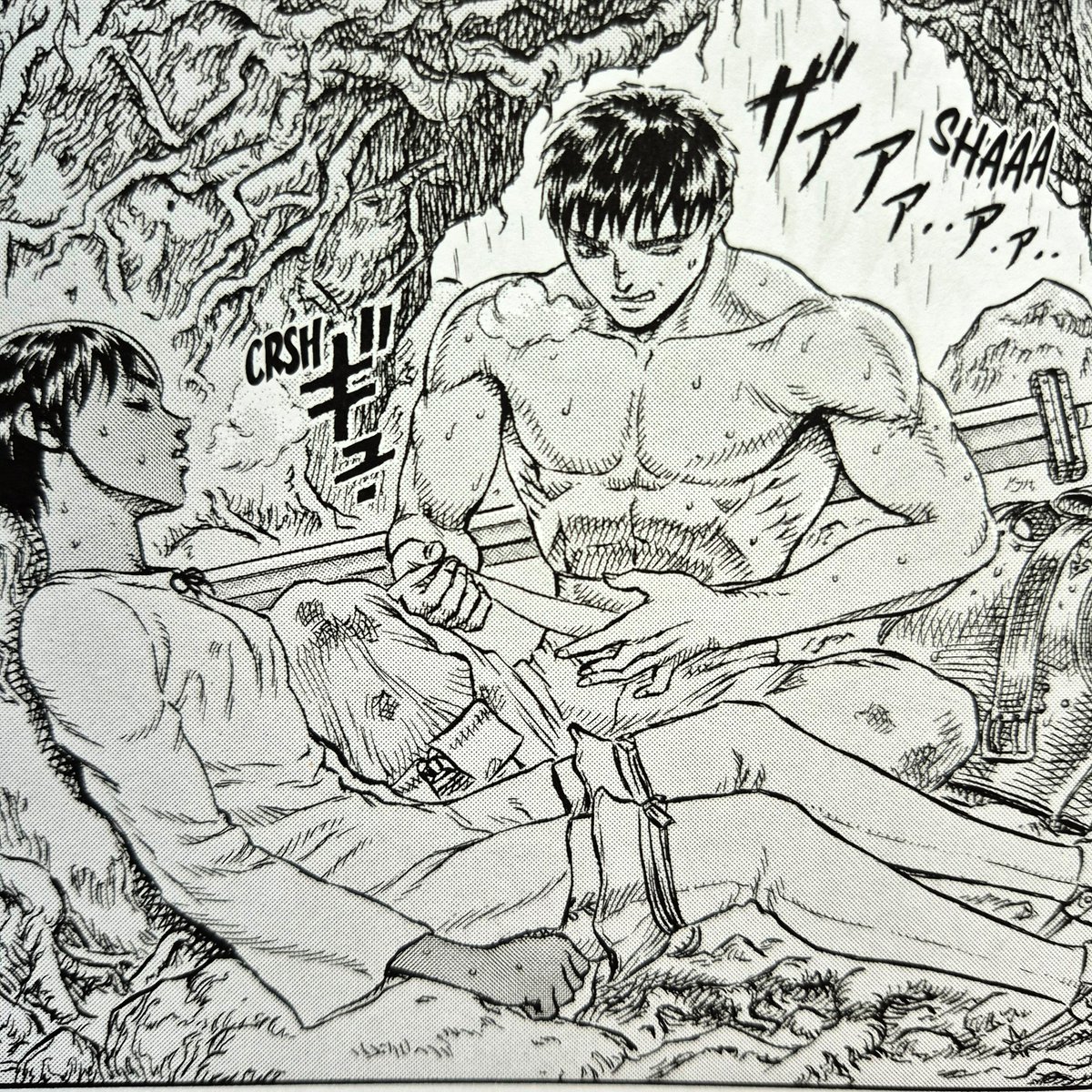 MangaPaniniEsp's tweet photo. +info: https://t.co/v4bmHdRFiw

#PaniniManga #Berserk #MasterEdition #BandadelHalcón #Kasca #Griffith #Pippin #guerra #KentaroMiura https://t.co/TTzdiBLnr1