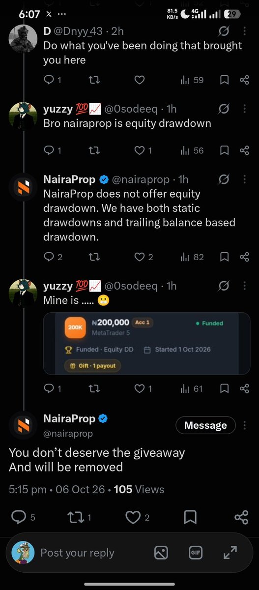 REDEYESEN's tweet photo. I go take am as ragebait @nairaprop 😂.

Stay safe liltwan 😂😂🫂 https://t.co/akGer3dWOR