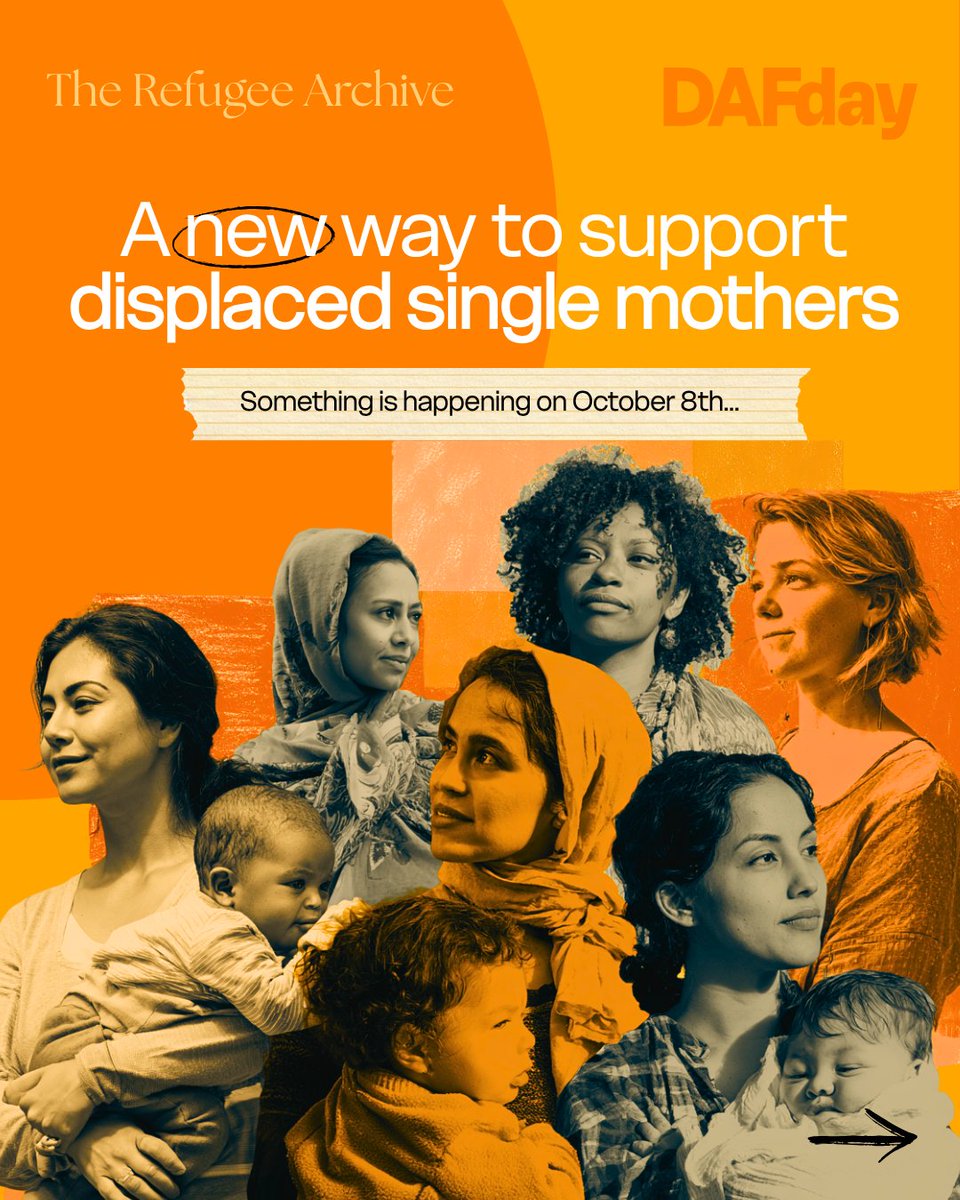 refugeearchive_'s tweet photo. DAF Day is tomorrow.

Millions are displaced. But how many of their experiences shape humanitarian decisions?

This October 8, use your DAF to help preserve the oral histories of displaced single mothers.

https://t.co/3anwPkeF6A

#DAFDay #TheRefugeeArchive @dafdayofficial https://t.co/JA8IMTmvs8