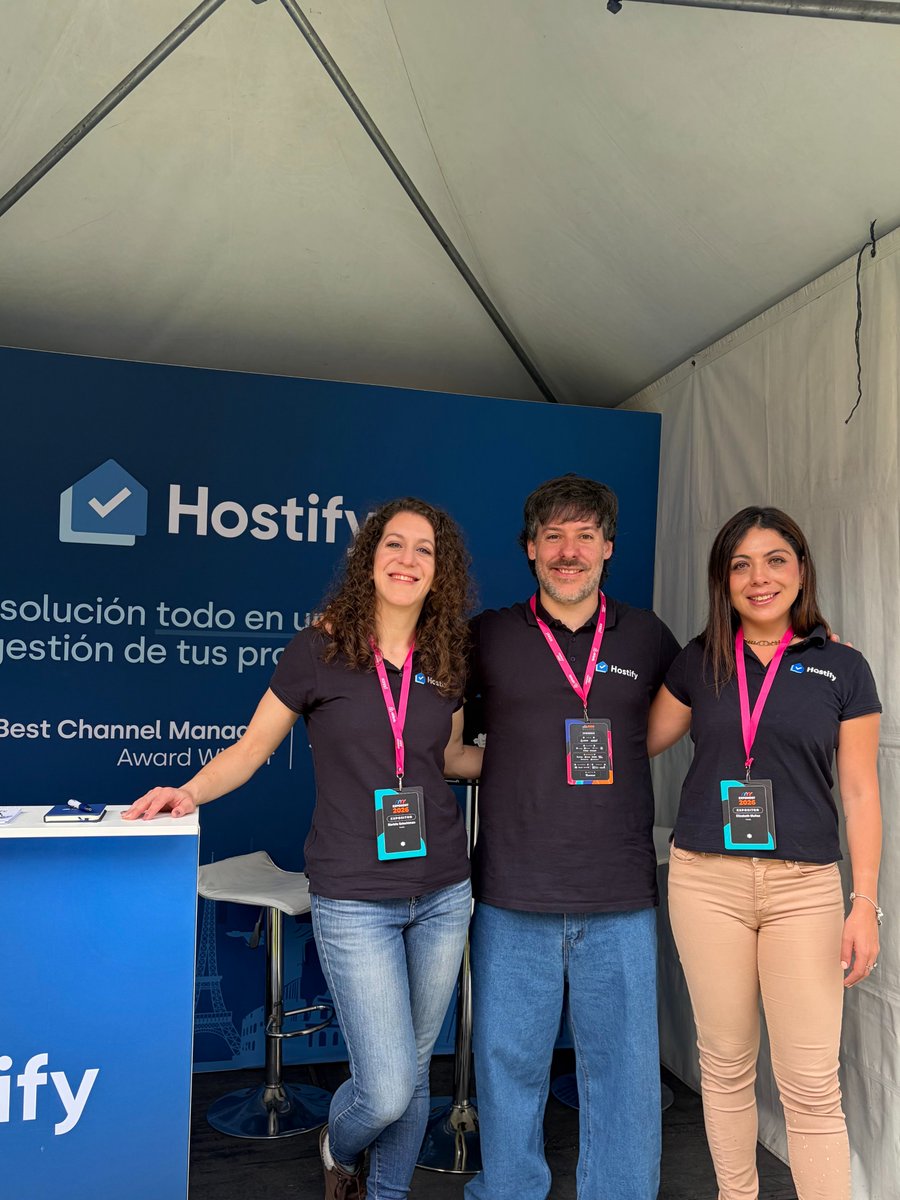 Hostifycom's tweet photo. Bogotá, ¡nos vemos nuevamente! 🇨🇴

Hostify is at Expohost Bogotá 2026 today and tomorrow. Come meet our team, talk about your properties, ask questions, or discover how Hostify can support your operations.

📍 Gimnasio Moderno

See you there! 💙

#Hostify #ExpoHost #Bogota https://t.co/9ZMmhLW3hz