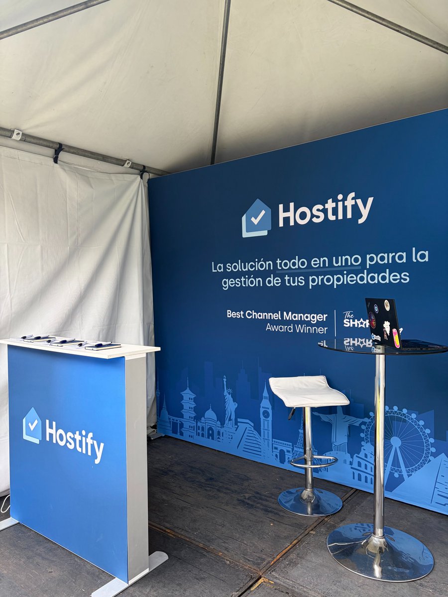 Hostifycom's tweet photo. Bogotá, ¡nos vemos nuevamente! 🇨🇴

Hostify is at Expohost Bogotá 2026 today and tomorrow. Come meet our team, talk about your properties, ask questions, or discover how Hostify can support your operations.

📍 Gimnasio Moderno

See you there! 💙

#Hostify #ExpoHost #Bogota https://t.co/9ZMmhLW3hz