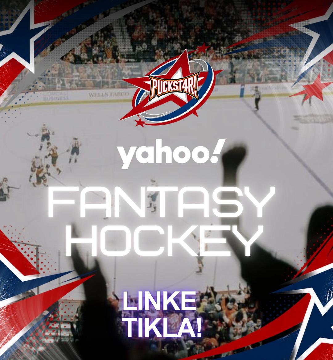 puckst4r's tweet photo. ♯ FantasyHockey                                 
 Sezonun ilk Yahoo ligini açıyoruz. 
‼️Maçlar başladığı andan itibaren takımlara müdahale edemiyorsunuz!

https://t.co/wIzNX3R9Bv https://t.co/rj8DwmZSfl