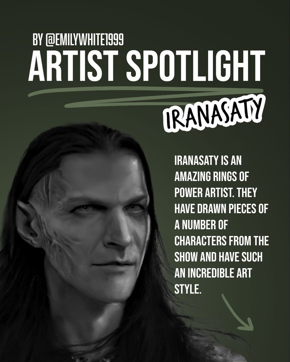 E_White1999's tweet photo. Artist Spotlight: @iranasaty

Capturing the Rings of Power characters digitally in a realistic oil painting style so beautifully. Some amazing stand out pieces that are not to be missed. Make sure you go check out their page. #ROPS3 #Adar #RingsofPower

https://t.co/GvaF3PeEjC https://t.co/6a1cVrXSLd