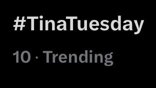 ohlowdy's tweet photo. and it hasn't even dropped yet #TinaTuesday https://t.co/2saqQmXoRE