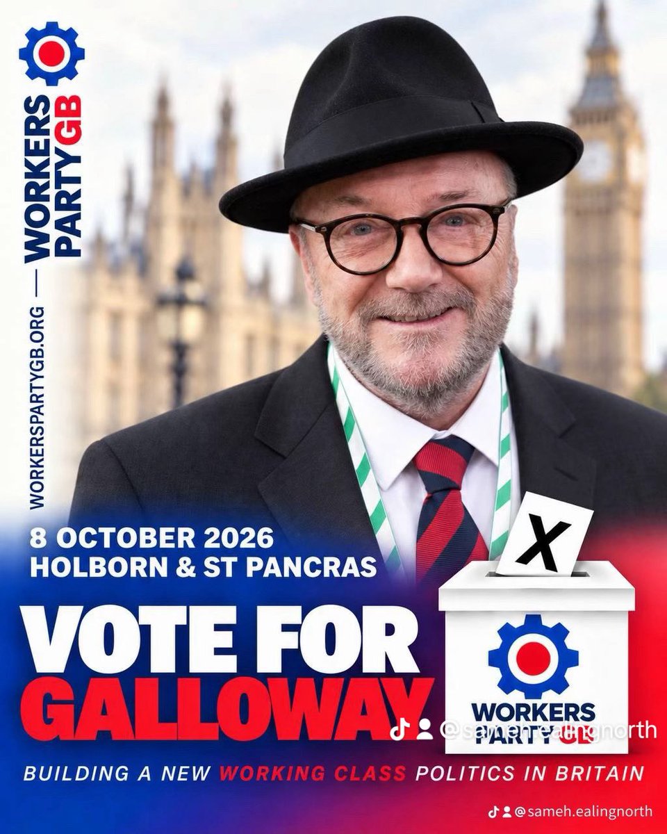 WPBLondon's tweet photo. Vote @georgegalloway Rent is eating people’s wages. Britain needs decent, cheap and secure housing for all. #HousingCrisis #RentControl No more profiteering. #NHS don’t #votegreen don’t #votelabour no vote for #ZackPolanski or #Sagalabdiwali https://t.co/RFJI72BCTb
