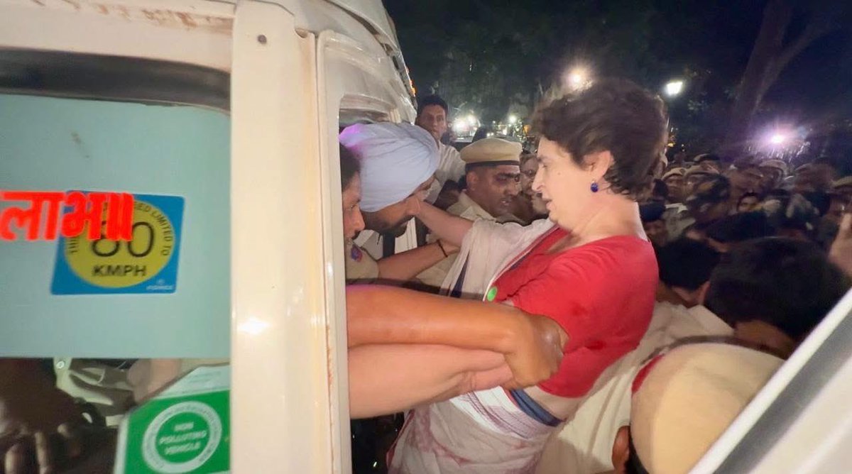 realyssharmila's tweet photo. ఓట్ల తొలగింపు, SIR అక్రమాలపై ప్రశ్నిస్తే అరెస్టులా? ప్రజాస్వామ్య పద్ధతిలో, శాంతియుతంగా నిరసన తెలపడం నేరమా ?  ప్రతిపక్షం ప్రశ్నిస్తే సమాధానం చెప్పాల్సిన కేంద్రం నిరసనలను అణచివేయడమా ? మహిళలని చూడకుండా అరెస్టులతో అవమానించడమా ? ఇది ప్రధాని నరేంద్ర మోదీజీ @narendramodi నియంతృత్వ పోకడకు పరాకాష్ట. 

@RahulGandhi రాహుల్ గాంధీజీ, @priyankagandhi ప్రియాంక గాంధీజీ, ఇండియా కూటమి ఎంపీల అరెస్ట్ అప్రజాస్వామికం. అరెస్టులను తీవ్రంగా ఖండిస్తున్నాం. ప్రతిపక్షం గొంతు నొక్కాలని చూడటం అత్యంత దుర్మార్గం. ఓట్ల చోరీపై దేశ ప్రజలకు మోదీజీ సమాధానం చెప్పాలి. SIR ముసుగులో భారీగా ఓట్లు తొలగించినందుకు సీఈసీ జ్ఞానేష్ కుమార్ రాజీనామా చేయాలి. CEC ని సస్పెండ్ చేసేవరకు,మోదీజీ గద్దె దిగేవరకు పోరాటం ఆగదు. దేశ వ్యాప్త ఉద్యమంలో ప్రతి ఒక్కరూ భాగస్వాములు కావాలని విజ్ఞప్తి చేస్తున్నా.
@INCIndia #INDIABlocProtest