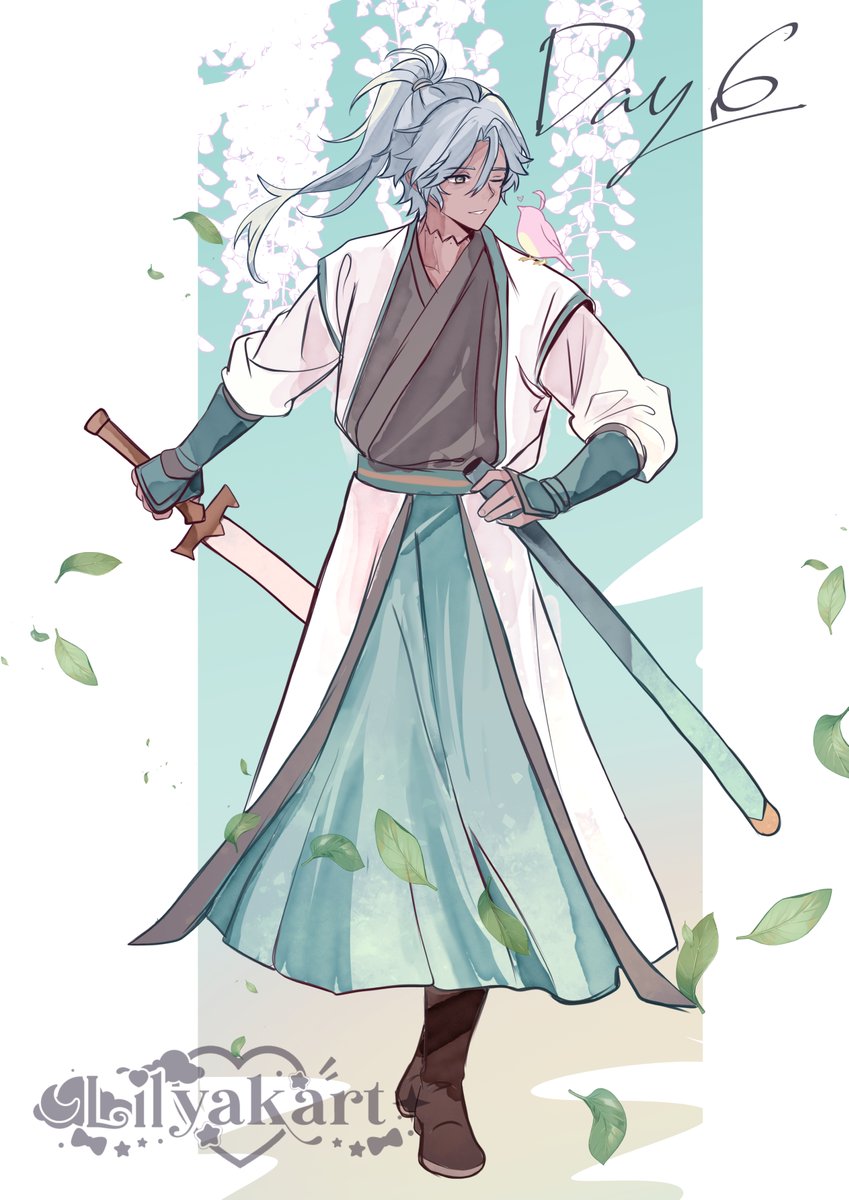 lilyakart's tweet photo. Ifatober - Day 6!  🪷 Wuxia Hanfu🪷  

#ifatober26 #ifa https://t.co/3e9fA4uAjR