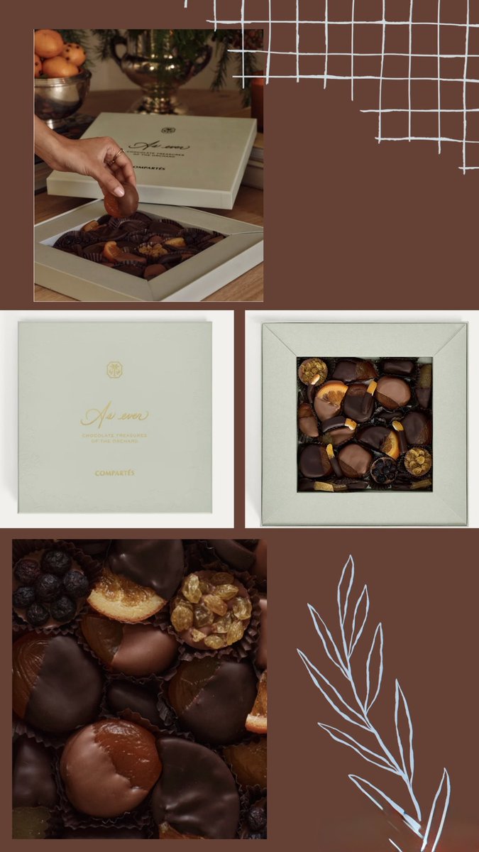 LuckyRevin's tweet photo. #aseverofficial: ✨

 “Treasures of the Orchard Chocolate Covered Fruit Gift Box”
As ever x Compartés hand-dipped orchard fruit✨🎁♥️🤎on https://t.co/pi0KiWO73d https://t.co/OHuOnCiPwA