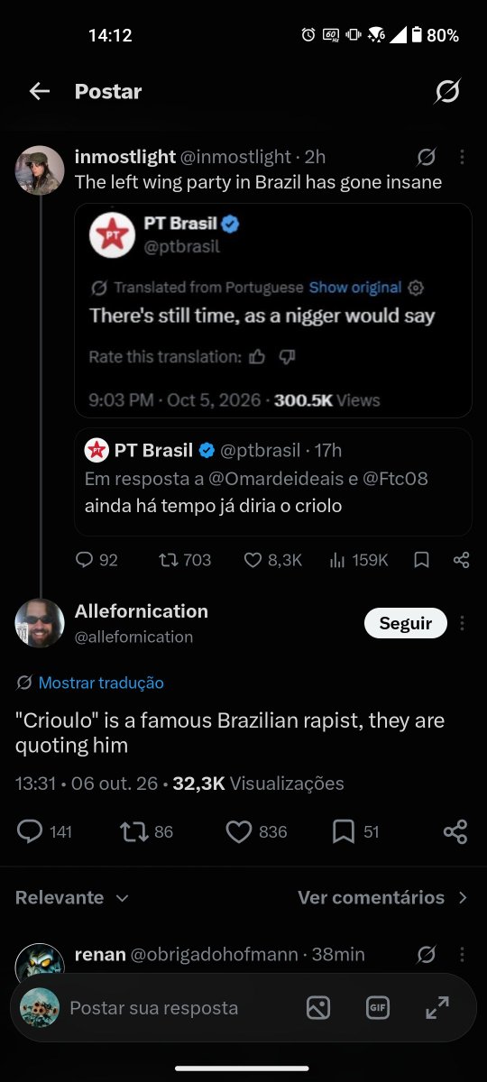 hsubs7shhwwh7he's tweet photo. @logic_republic @ptbrasil @Omardeideais @Ftc08 Cara conseguiu piorar https://t.co/S8beNX5Yad
