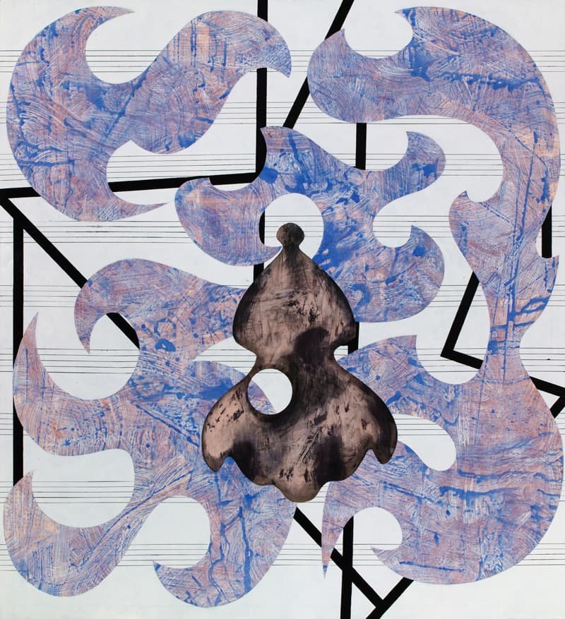 spicol_x's tweet photo. Charline von Heyl redefines abstraction with Lady Moth (2017)
An energetic blend of acrylic and charcoal where organic silhouettes collide with geometric lines to "explode meaning from within." 🎨
#CharlineVonHeyl #AbstractArt #ContemporaryArt #ILoveAbstract https://t.co/t4UonKeKEg