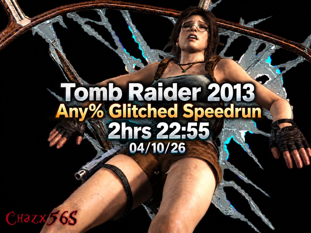 ChazXx56S's tweet photo. 𝕡𝕒𝕣𝕥 𝟙 𝕡𝕣𝕖𝕧𝕚𝕖𝕨 2hrs 22:55 glitchled run out now! #anypercent #speedrun #speedruns #speedrunners #tombraiderspeedruns #tombraidercommunity #ukspeedrunner #ukspeedrunners #ukyoutubers #ukyoutuber https://t.co/uxzdRyAaY3