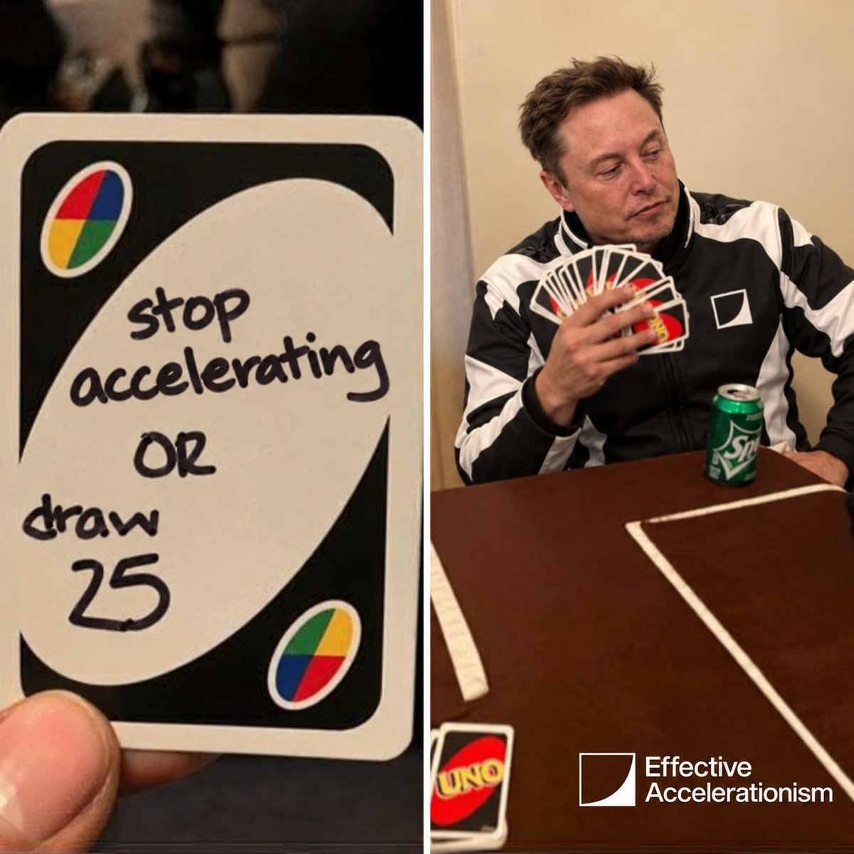 beffjezos's tweet photo. Elon be like: https://t.co/NtYAV7CxUh