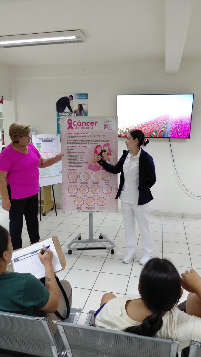csuLOMASDMADRID's tweet photo. Platicas de Cancer de Mama https://t.co/VBoY5MRYZN