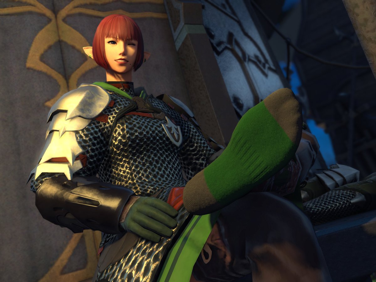 johncodextk's tweet photo. After a day on patrol, Laniaitte has a most urgent request for a passing adventurer. https://t.co/7XKh7UsFcC