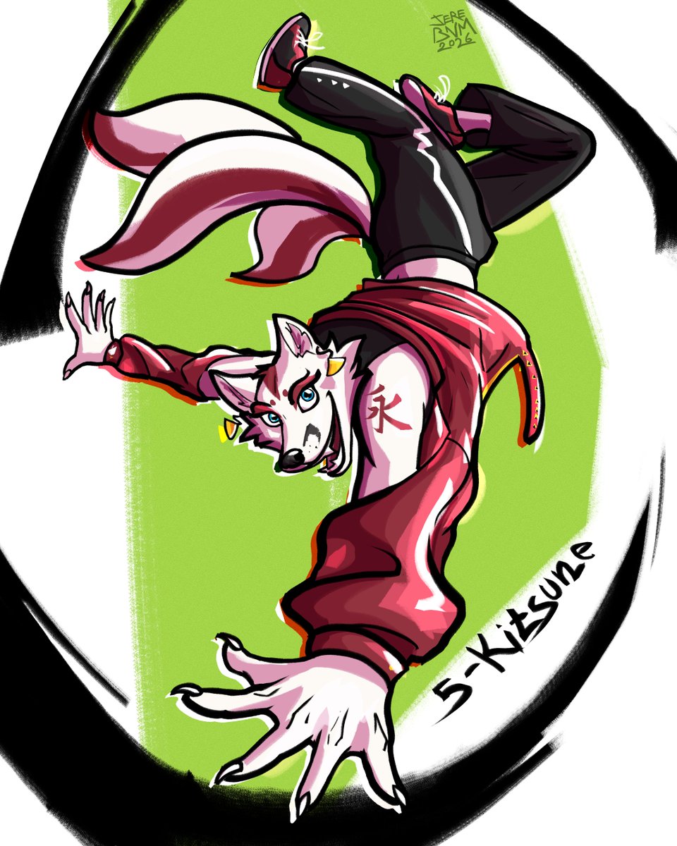 Jere_BNM's tweet photo. Weretober 2026 - Jere_BNM Style!

Day 5 - Kitsune!

#weretober2026 #weretober https://t.co/9iNbA8KwRl