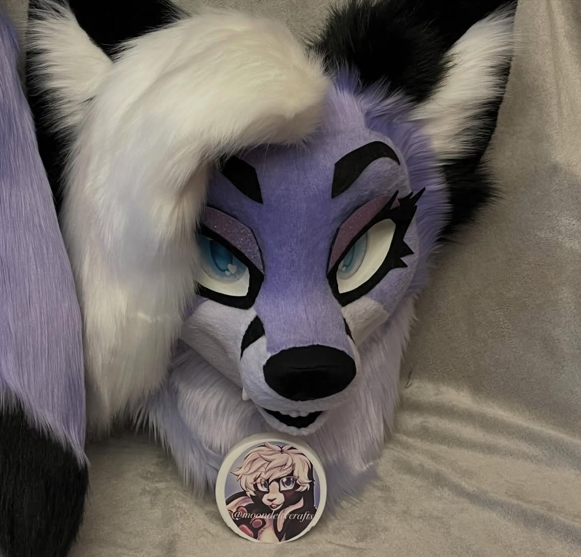 moondeitycrafts's tweet photo. 💜purple fox fursuit head and tail💜

3D printed eyes and base

Handcrafted with lots of love

super soft

Has neck fur

lined

Luxury faux fur

Head and tail

#furry #fursuit #fursuitforsale #fursuitmaker #fursuitpartial https://t.co/PBpeXLJLr2