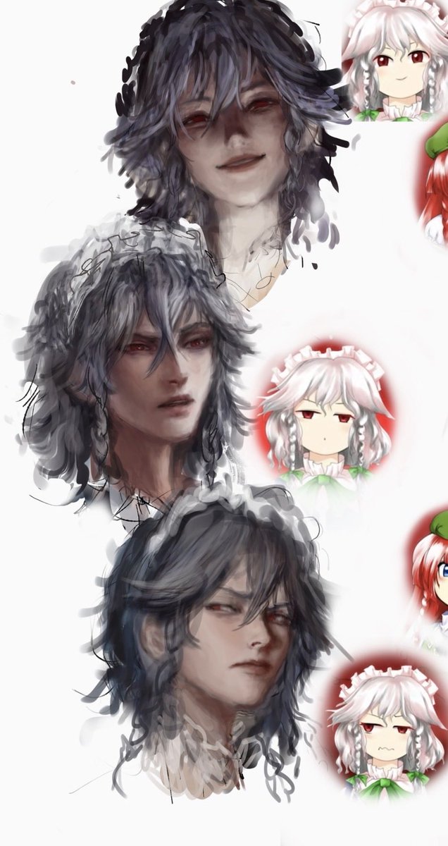 MsLeeSketchbook's tweet photo. [ 東方Project ]

Sakuya portrait practice https://t.co/FNKIXbO1Te