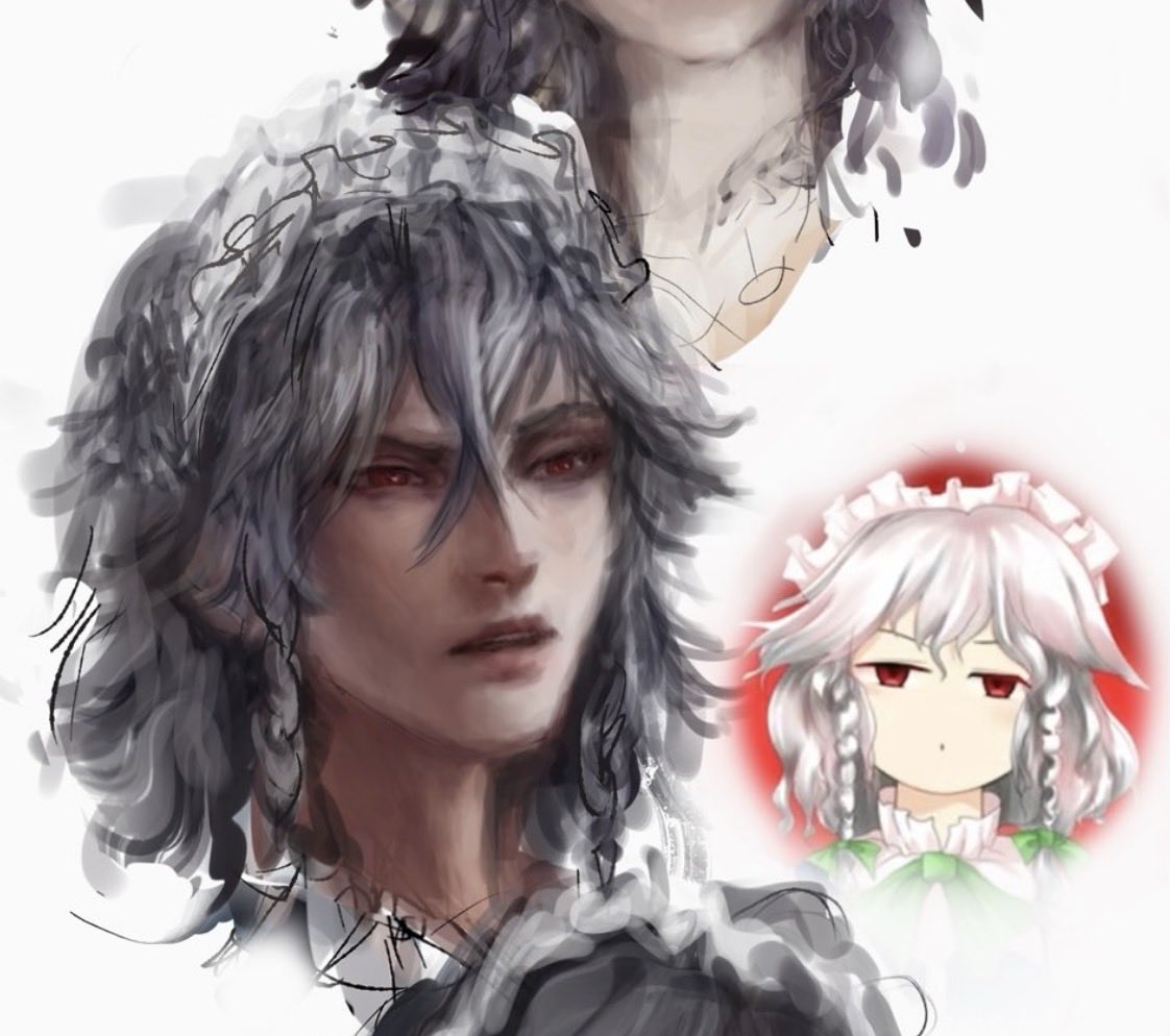 MsLeeSketchbook's tweet photo. [ 東方Project ]

Sakuya portrait practice https://t.co/FNKIXbO1Te