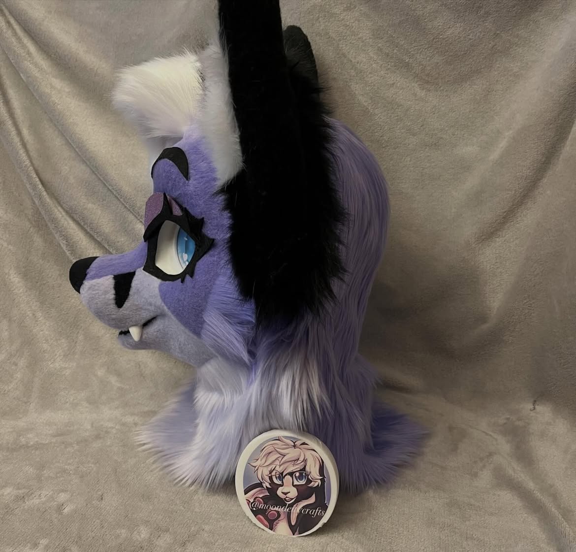 moondeitycrafts's tweet photo. 💜purple fox fursuit head and tail💜

3D printed eyes and base

Handcrafted with lots of love

super soft

Has neck fur

lined

Luxury faux fur

Head and tail

#furry #fursuit #fursuitforsale #fursuitmaker #fursuitpartial https://t.co/PBpeXLJLr2