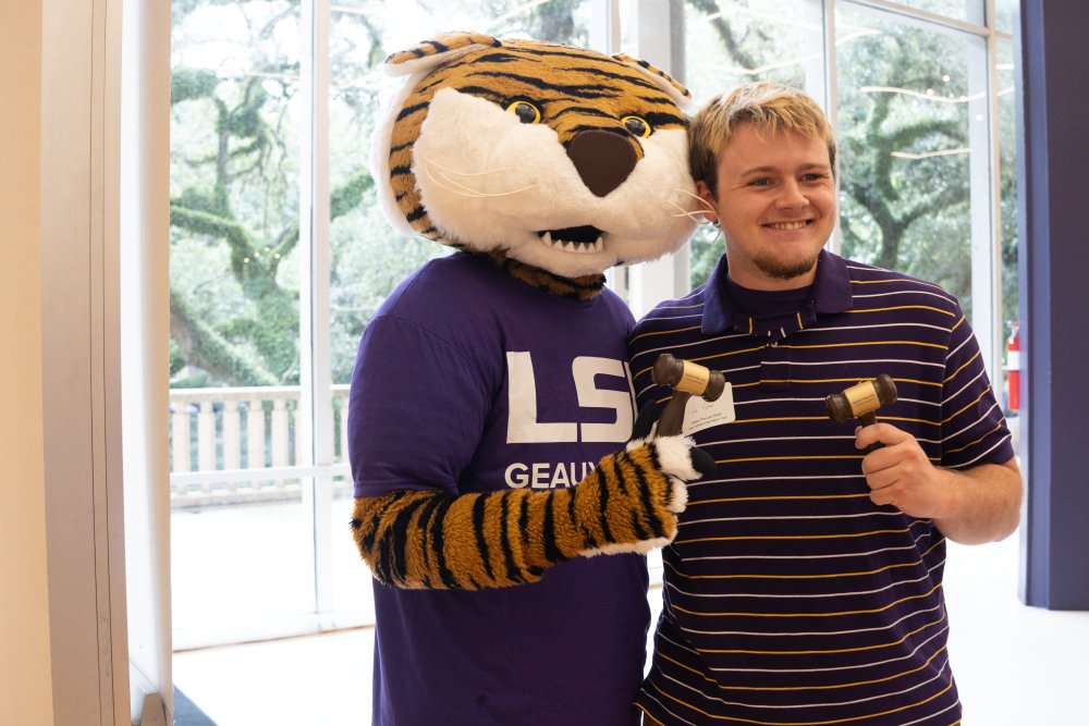 LSUHSS's tweet photo. ⚖️ The best way to end #GeauxPreLaw Week 2026: The LSU Law School Information Fair! 
Students interested in law school had the opportunity to connect with representatives from more than 70 law schools from across the country. https://t.co/leT7jP2i3N