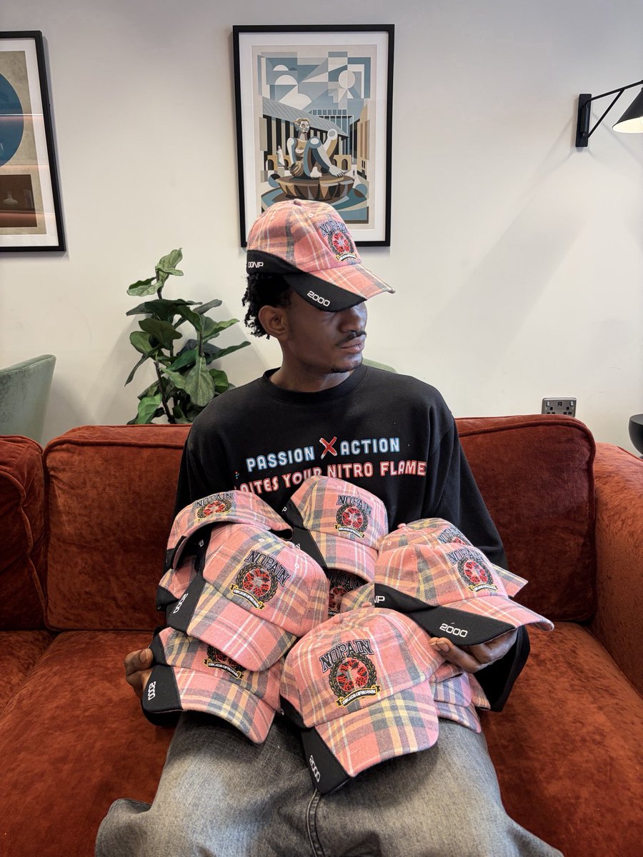 painfreesosa's tweet photo. DONP PLAID FLANNEL HAT https://t.co/Rjmay1dYJR
