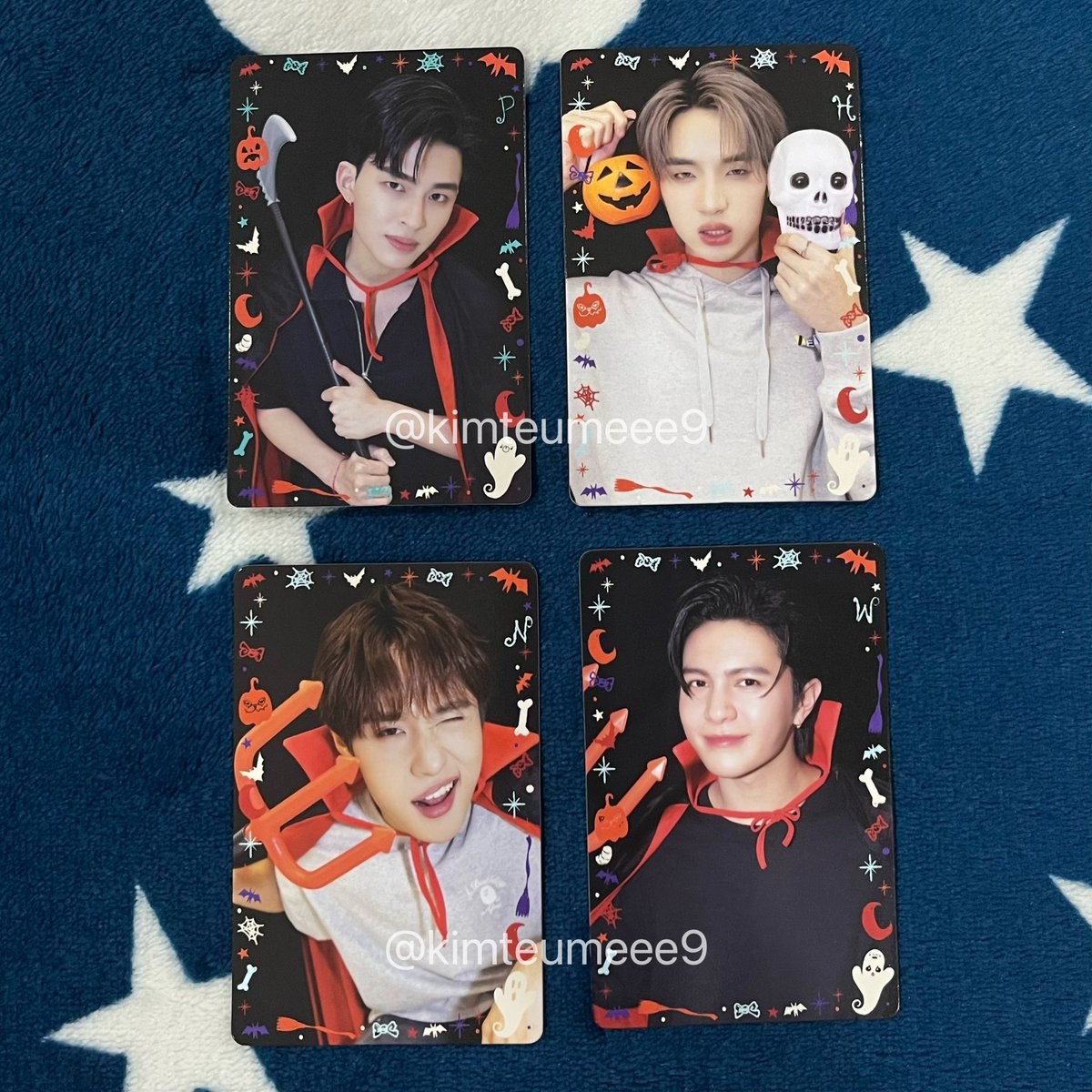 kimteumeee9's tweet photo. ปล่อยการ์ด halloween🎃 

— ปอนด์ 100/1
— ฮง 80/1
— นัท 70/1
— วิลเลี่ยม 60/1

นัดรับหน้างานแฟร์ได้ วันที่ 7 , 12

#ตลาดนัดgmmtv #ตลาดนัดปอนด์ภูวินทร์
#ตลาดนัดlykn #ตลาดนัดวิลเลี่ยมเอส
#GMMTVFANIVAL2026HappyFamily https://t.co/wOFgoyLnll