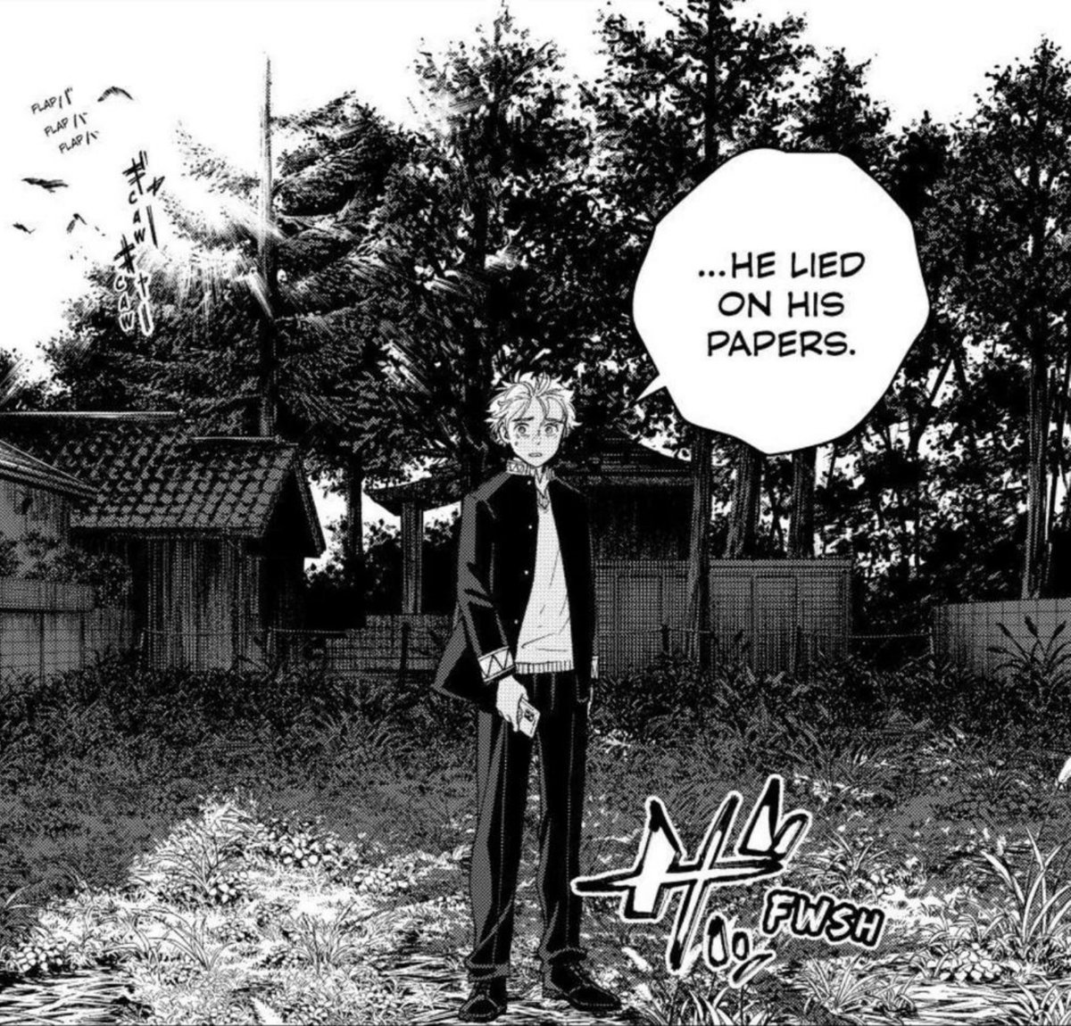 0x1lovesakura's tweet photo. hayato suo. born to be one of the protagonist in a horror manga, forced to be a leader and hero at 16 https://t.co/DK12R1oKmc