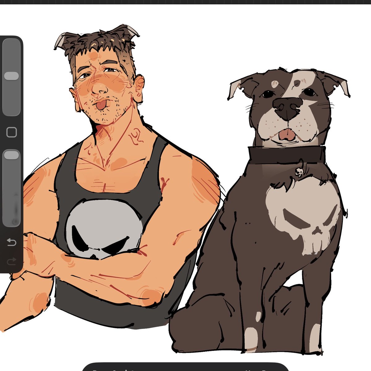 bytberri's tweet photo. pitbull frank heheh

#frankcastle https://t.co/6PNlqe8uKa