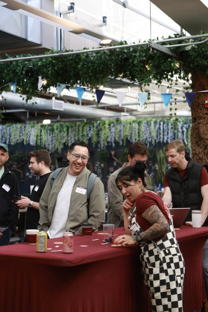 Techweek_'s tweet photo. @descript knows how to throw an interactive event I swear to god https://t.co/F2mxHMmNc2