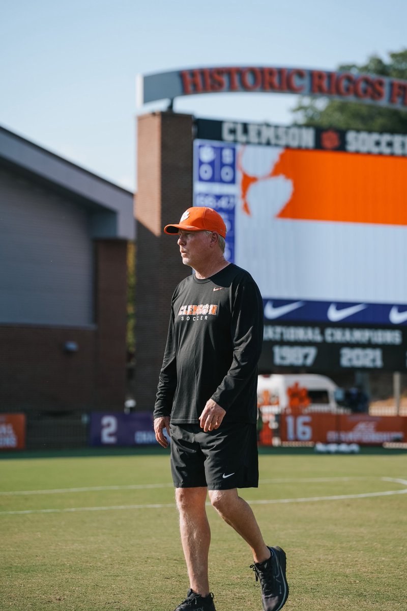 clemsonwsoccer's tweet photo. Wishing a happy #nationalcoachesday to this awesome group of coaches! https://t.co/jCNEBaSFSf